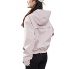Veste coupe-vent de randonnée à capuche Cropped